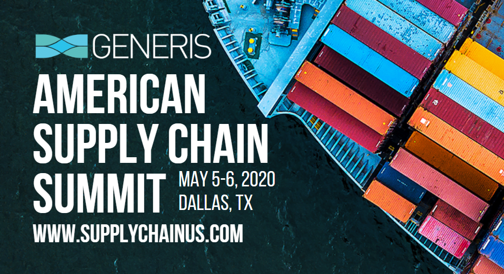 American Supply Chain Summit 2020 Generis Group